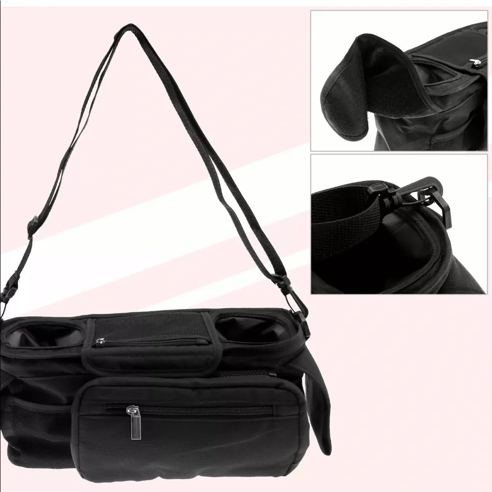 Walker Handlebar Cup/ Phone Holder Organizer Bag